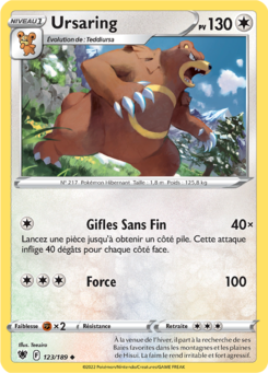 Ursaring (Épée et Bouclier Astres Radieux 123)