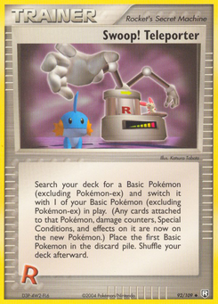 Swoop! Teleporter (EX Team Rocket Returns 92)