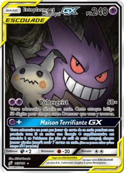 Ectoplasma et Mimiqui-GX (Soleil et Lune Duo de Choc 165)