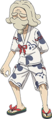 Artwork de Landon en jinbei.