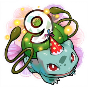 Sticker 9e anniversaire (Bulbizarre) - GO.png