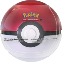 Une Boîte Poké Ball inspiré de la Poké Ball.