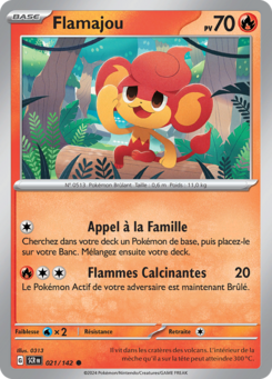 Flamajou (Écarlate et Violet Couronne Stellaire 021)