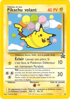 Pikachu volant (Promo Wizards 25)