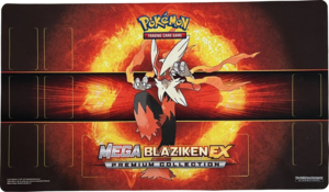 Tapis de jeu Mega Blaziken-EX Premium Collection Recto JCC.png