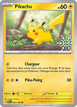Pikachu (Écarlate et Violet 151 025)
