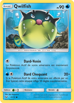 Qwilfish (Légendes Brillantes 21)