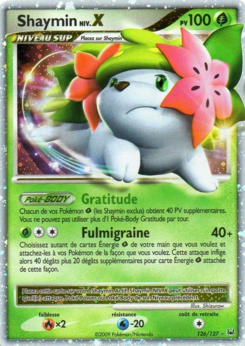 Shaymin NIV.X (Platine 126)