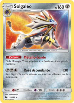 Solgaleo (Soleil et Lune Tempête Céleste 99)