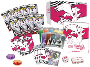 Coffret Dresseur d'élite Écarlate et Violet Flamme Blanche Contenu.png