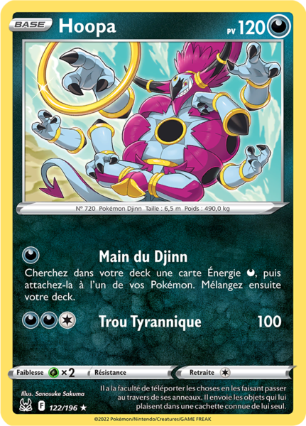 Fichier:Carte Épée et Bouclier Origine Perdue 122.png