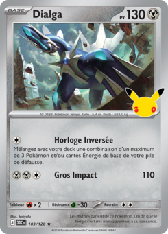 Dialga (30e Anniversaire 103)
