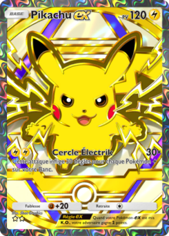 Pikachu-ex (Booster de Luxe ex 364)