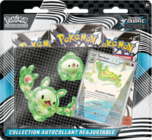 Collection autocollant réajustable Écarlate et Violet Foudre Noire.png