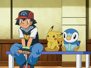 DP125 - Pikachu de Sacha et Tiplouf d'Aurore.png