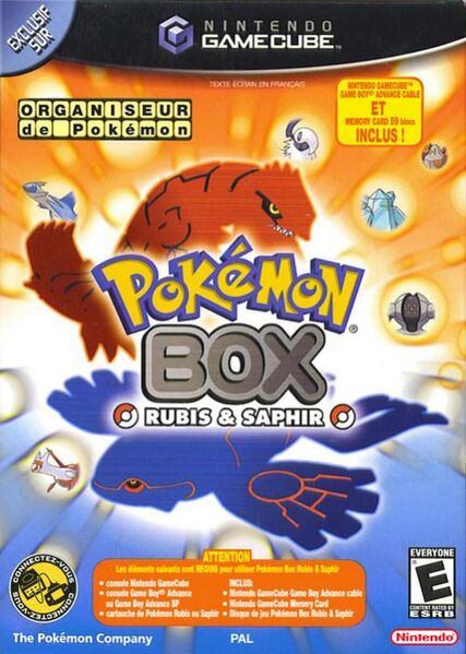Fichier:Jaquette de Pokémon Box Rubis & Saphir.jpg