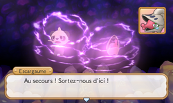 Arrivé au fond du donjon, le groupe découvre Escargaume et Pandespiègle prisonniers.