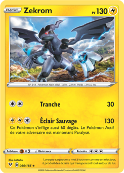 Zekrom (Épée et Bouclier Voltage Éclatant 060)