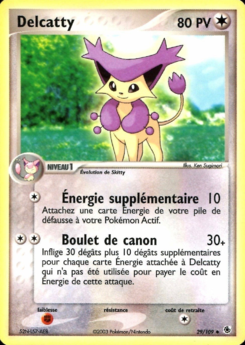 Delcatty (EX Rubis & Saphir 29)