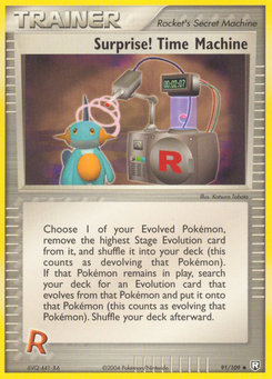 Surprise! Time Machine (EX Team Rocket Returns 91)