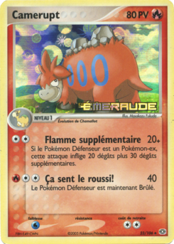 Camerupt (EX Émeraude 23)