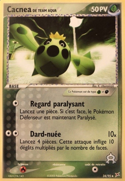 Cacnea de Team Aqua (EX Team Magma VS Team Aqua 24)