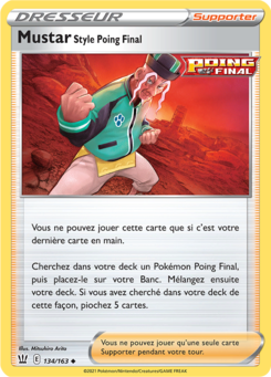 Mustar Style Poing Final (Épée et Bouclier Styles de Combat 134)