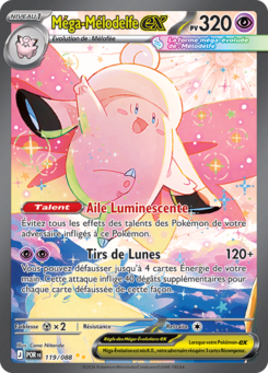 Méga-Mélodelfe-ex (Méga-Évolution Équilibre Parfait 119)