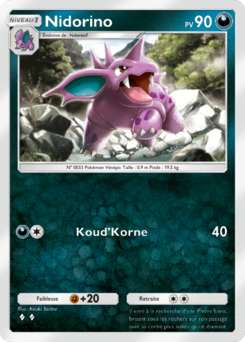Nidorino (Puissance Génétique 170)