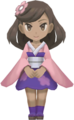 Apparence de Lizzy dans Pokémon X et Y.
