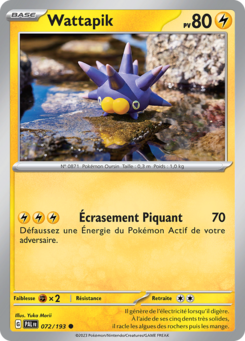 Wattapik (Écarlate et Violet Évolutions à Paldea 072)