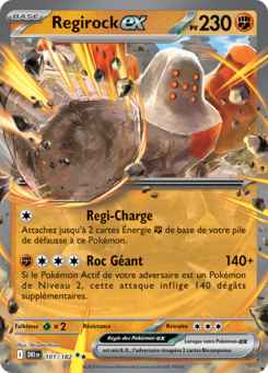Regirock-ex (Écarlate et Violet Rivalités Destinées 101)