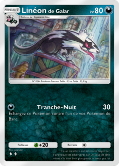 Linéon de Galar (Domination Céleste 096)