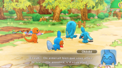 Une requête pour aller voir une mission.