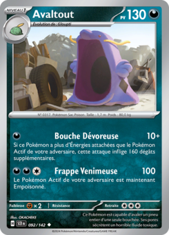 Avaltout (Écarlate et Violet Couronne Stellaire 092)