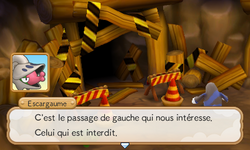 …et Escargaume le passage à emprunter.