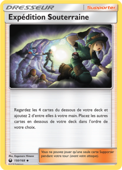 Expédition Souterraine (Soleil et Lune Tempête Céleste 150)