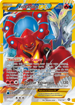 Volcanion-EX (XY Offensive Vapeur 115)