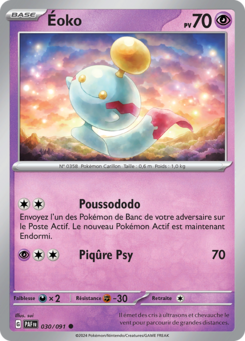 Éoko (Écarlate et Violet Destinées de Paldea 030)