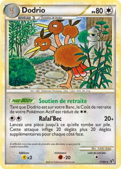 Dodrio (HS Indomptable 11)