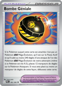 Bombe Géniale (Méga-Évolution Nuit Noire 082)