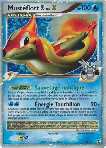 Mustéflott GL NIV.X (Platine Rivaux Émergeants 104)