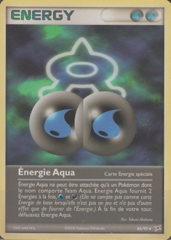 Énergie Aqua (EX Team Magma VS Team Aqua 86)