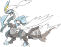 Kyurem Blanc, né de la fusion entre Kyurem et Reshiram.