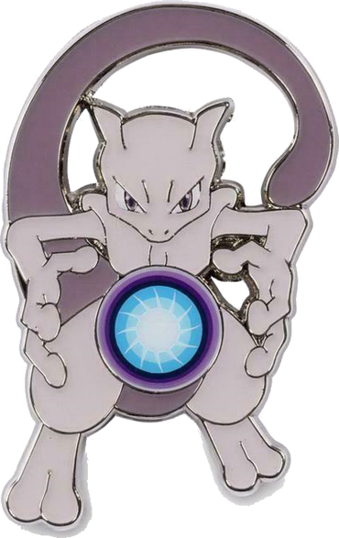 Fichier:Pin's JCC Collection avec pin's Destinées Occultes Mewtwo Mewtwo.png