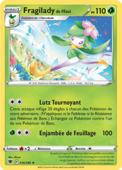 Fragilady de Hisui (Épée et Bouclier Astres Radieux 016)