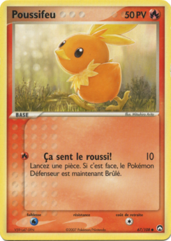Poussifeu (EX Gardiens du Pouvoir 67)