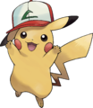 Pokémon : Niveaux & Evolutions 104px-Pikachu_%28Casquette_Originale%29-SL