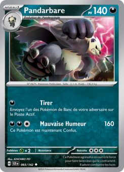 Pandarbare (Écarlate et Violet Couronne Stellaire 093)