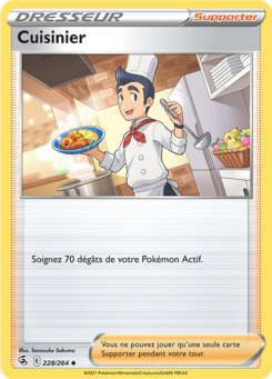 Cuisinier (Épée et Bouclier Poing de Fusion 228)
